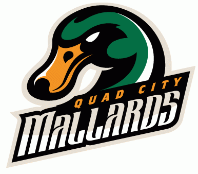 quad city mallards 2014-pres alternate logo v2 iron on heat transfer